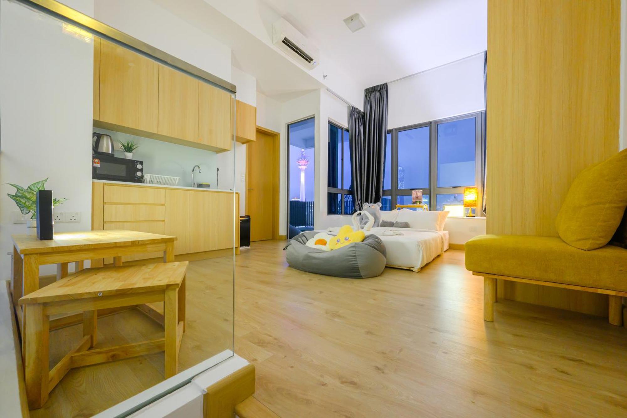 شقة Greystone Colony Klcc كوالالمبور المظهر الخارجي الصورة
